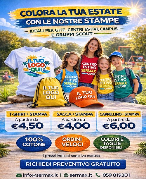 🌞🎒 METTIAMO IN STAMPA LE TUE IDEE 🏕️🌈